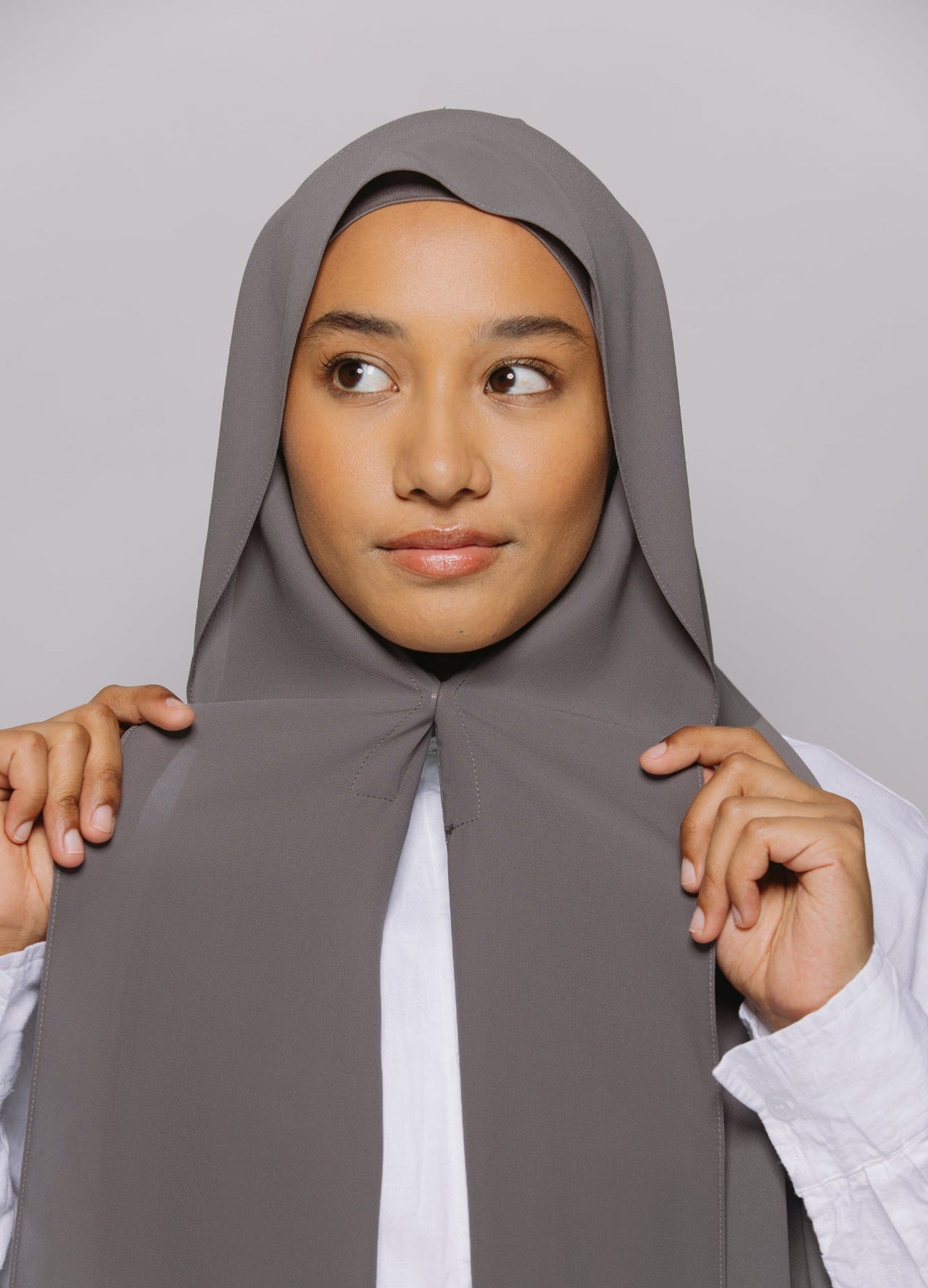 PW001  Exquisite chiffon hijab with built-in magnets