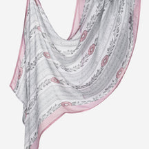 YW560  Fashionable Printed Viscose Minimalist Hijab