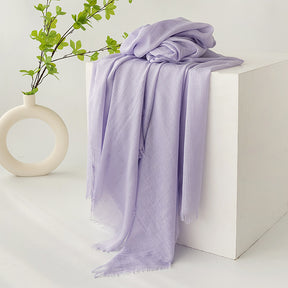 FH24-5559 Cotton and linen scarf for women in spring and autumn hijab/Scarf