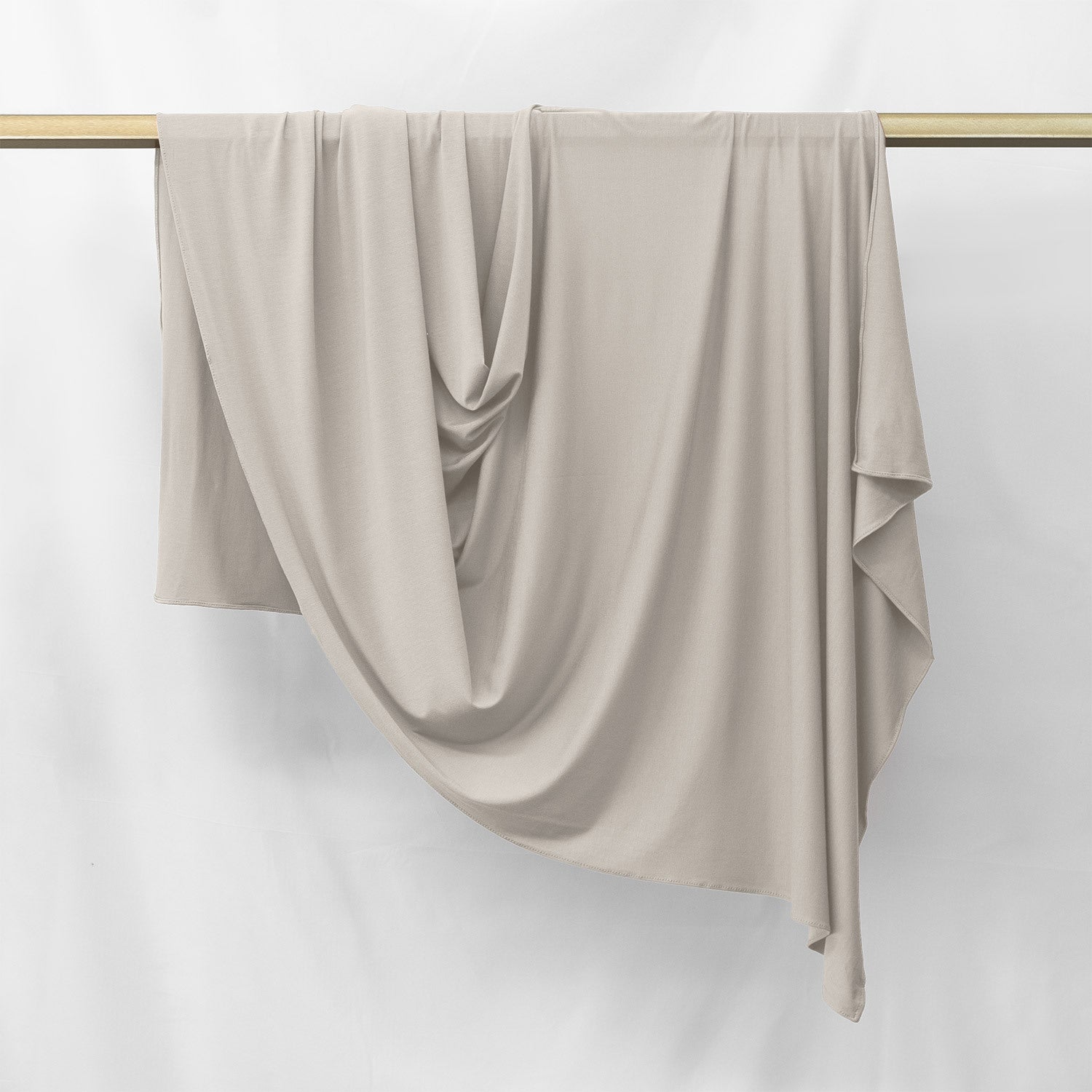 JBJERSEY  Plain Mercerized Cotton Soft Skin Friendly Scarf