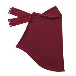 MSL305  Plain Chin-Covering Convenient Hijab Undercap