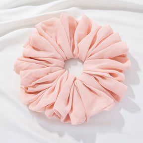 WJA299  Large size ladies' big head bouquet chiffon large intestine circle hairband