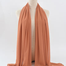 G50 132 colores Hijab de gasa perla