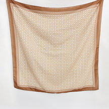 G1045 110*110cm  Quick-Dry Sun-Shading Voile Printed Square Scarf
