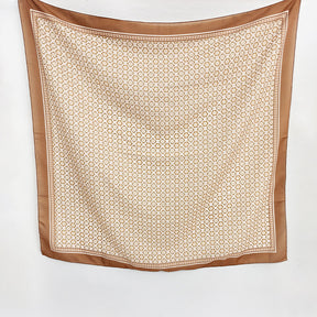 G1045 110*110cm  Quick-Dry Sun-Shading Voile Printed Square Scarf