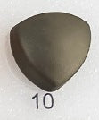 GR0635 Triangular magnetic buckle jewelry scarf fixing buckle - MOQ:12