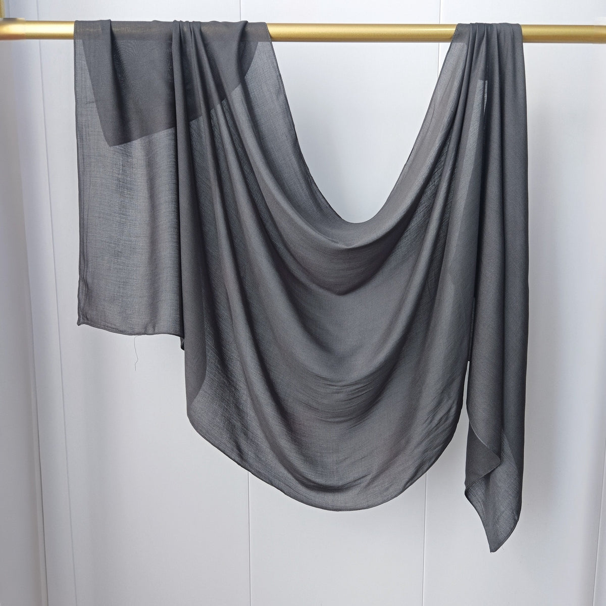 JBWJ002  30S Modal Breathable Plain Single Stitch Hijab