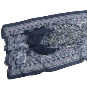 wj054  Printed breathable soft hijab