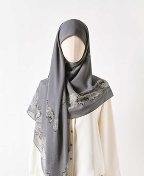 130 crystal chiffon 01  130*130cm Chiffon Scarf Silk Printed Sunscreen Scarf