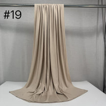 HY011 Plain Liquid Jersey Hijab