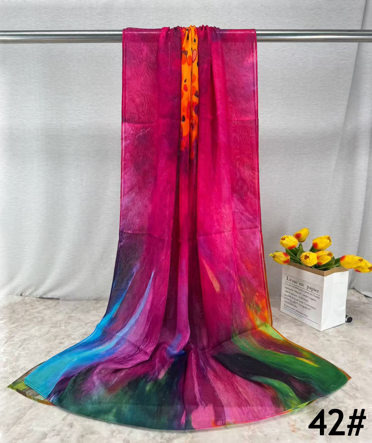 HY013 Soft & Breathable Single Needle Modal Hijab