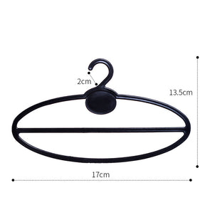 Perchero para bufandas n.° 5508 de 13 cm, para tienda de ropa, perchero de plástico grueso para almacenamiento de bufandas, toallas y ropa