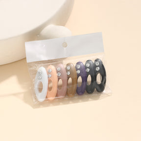 RU8701  Plastic Colorful Safety Hijab Pins