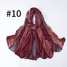 SS010 Tie-Dye Breathable Modal Hijab