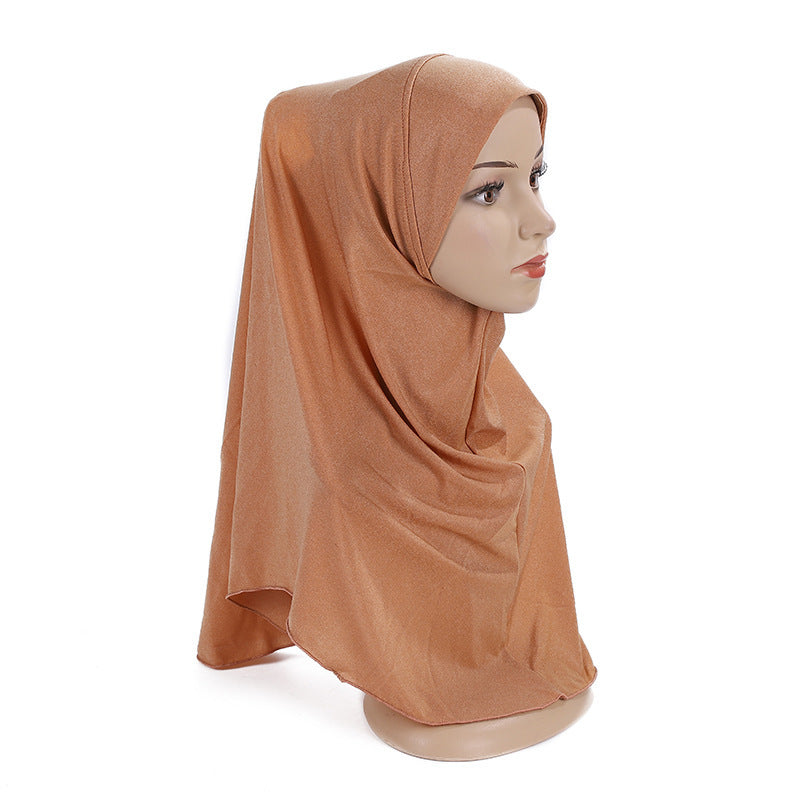 H120 plain instant hijab