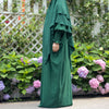 10 - Dark Green Abaya + Hijab