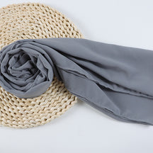 G50 132 colores Hijab de gasa perla