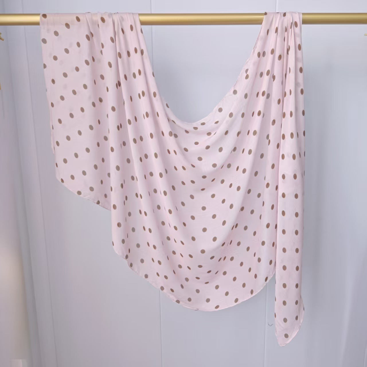 JB020  Fashion Single Stitch Printed Modal Hijab