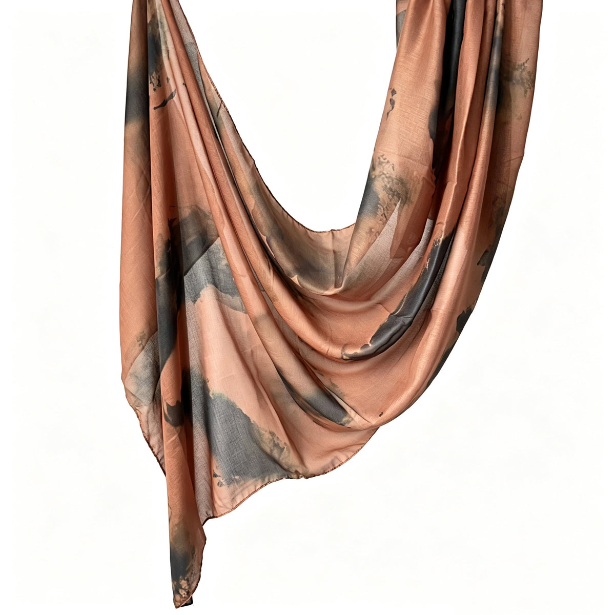 JB030 Printed Double-Sided Polyester Cotton Hijab