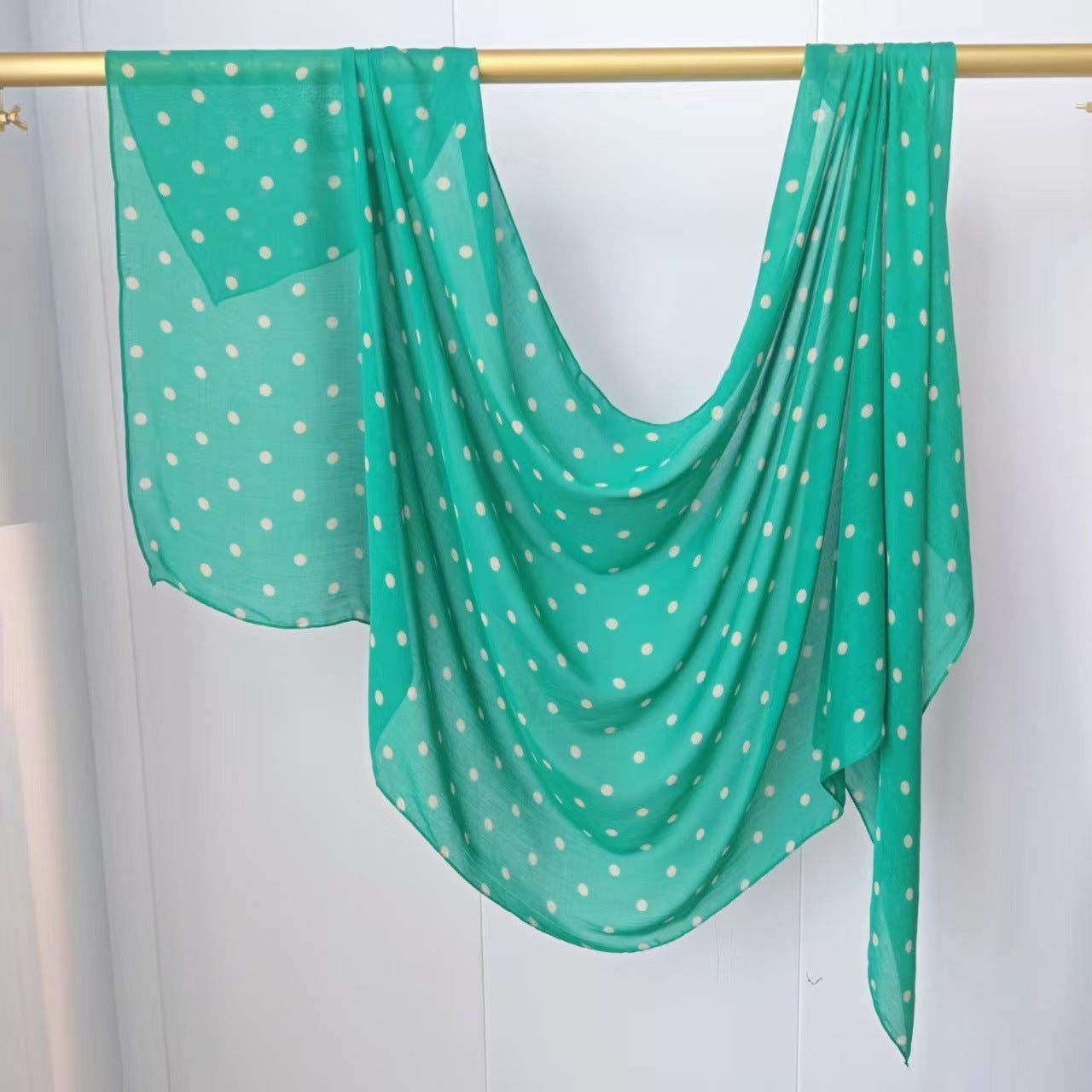 JB020  Fashion Single Stitch Printed Modal Hijab