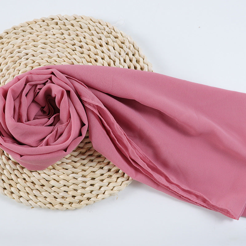 G50 132 warna Tudung chiffon mutiara