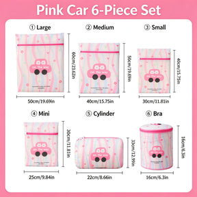 Thickened Chunky Fine Laundry Polyester Mesh Bag - Color Option