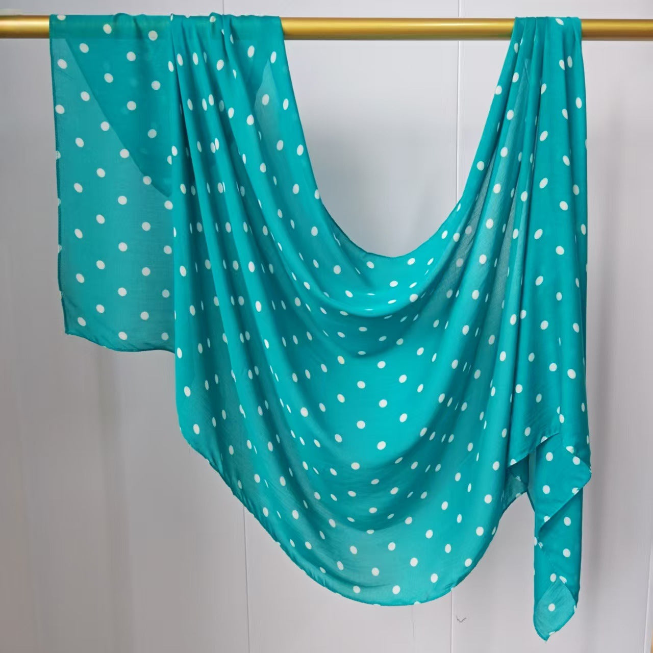JB020  Fashion Single Stitch Printed Modal Hijab