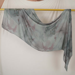 DL002  Double-Sided Modal Printed Single-Stitch Right-Angle Rolled-Edge Hijab