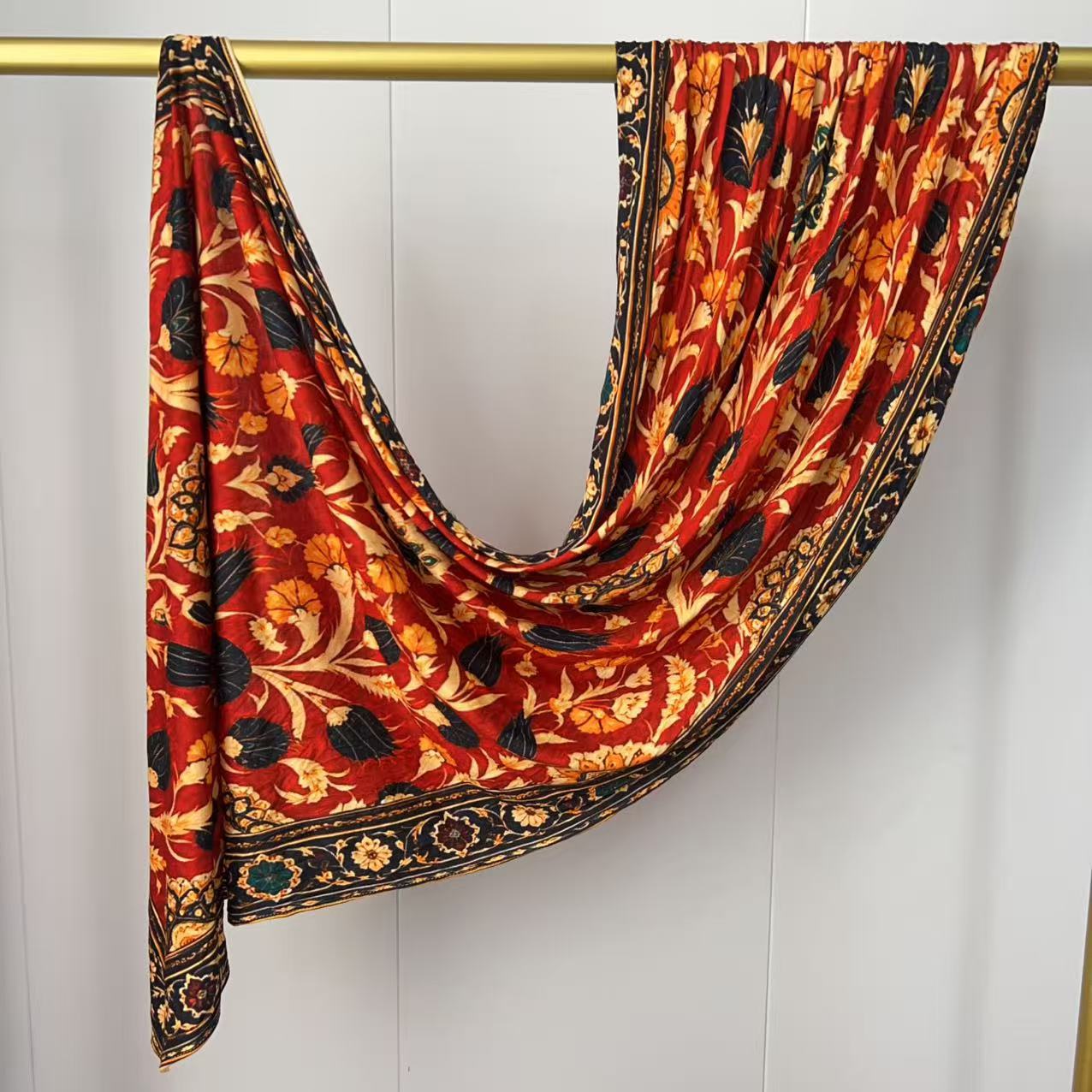 JB021 145GSM Mercerized Cotton Printed Jersey Hijab