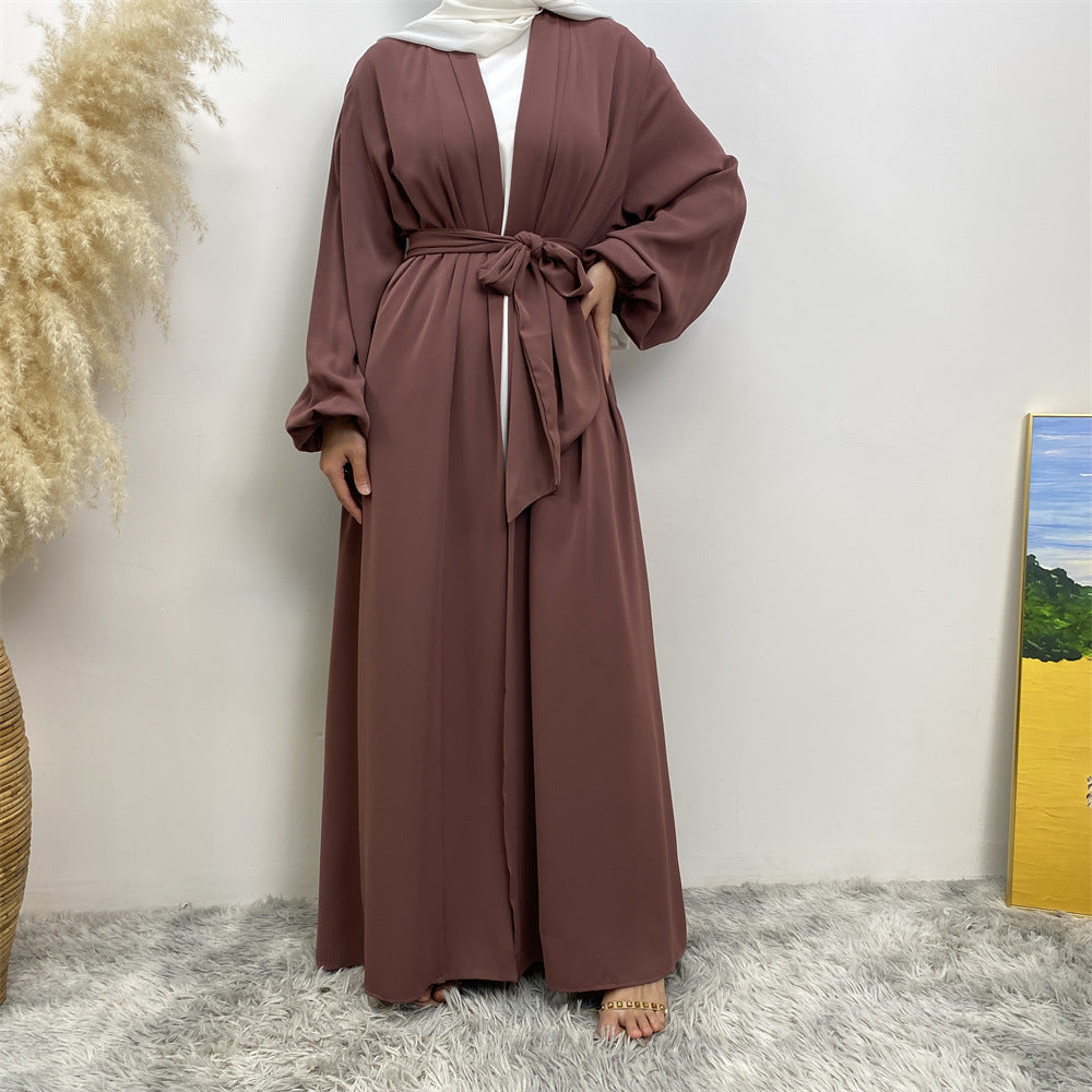 1876 plain muslim abaya