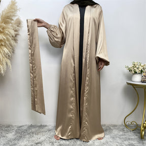 1917 plain muslim abaya dress