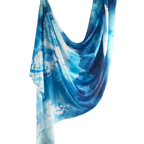 WJ003  Silk printed hijab