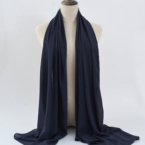 G50 132 warna Tudung chiffon mutiara