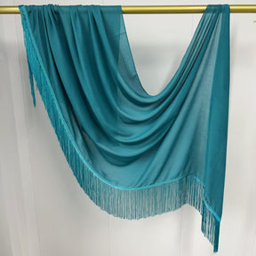 流苏花边 Plain Modal Hijab - Color Option