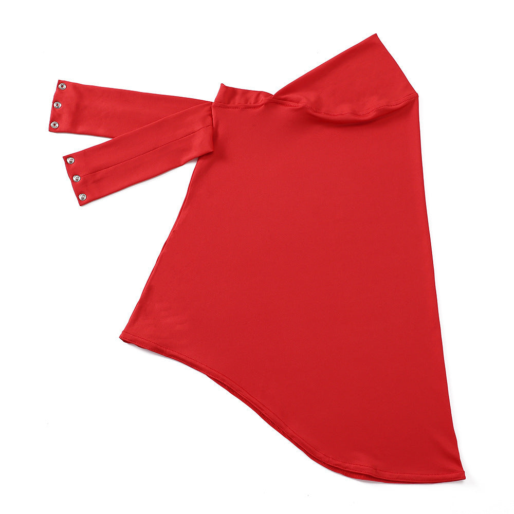 MSL305  Plain Chin-Covering Convenient Hijab Undercap