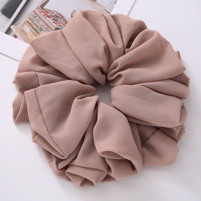 WJA31  Women's chiffon large intestine ring hair tie