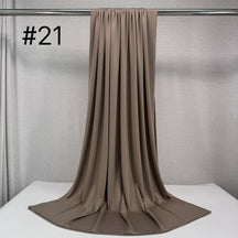 HY011 Plain Liquid Jersey Hijab