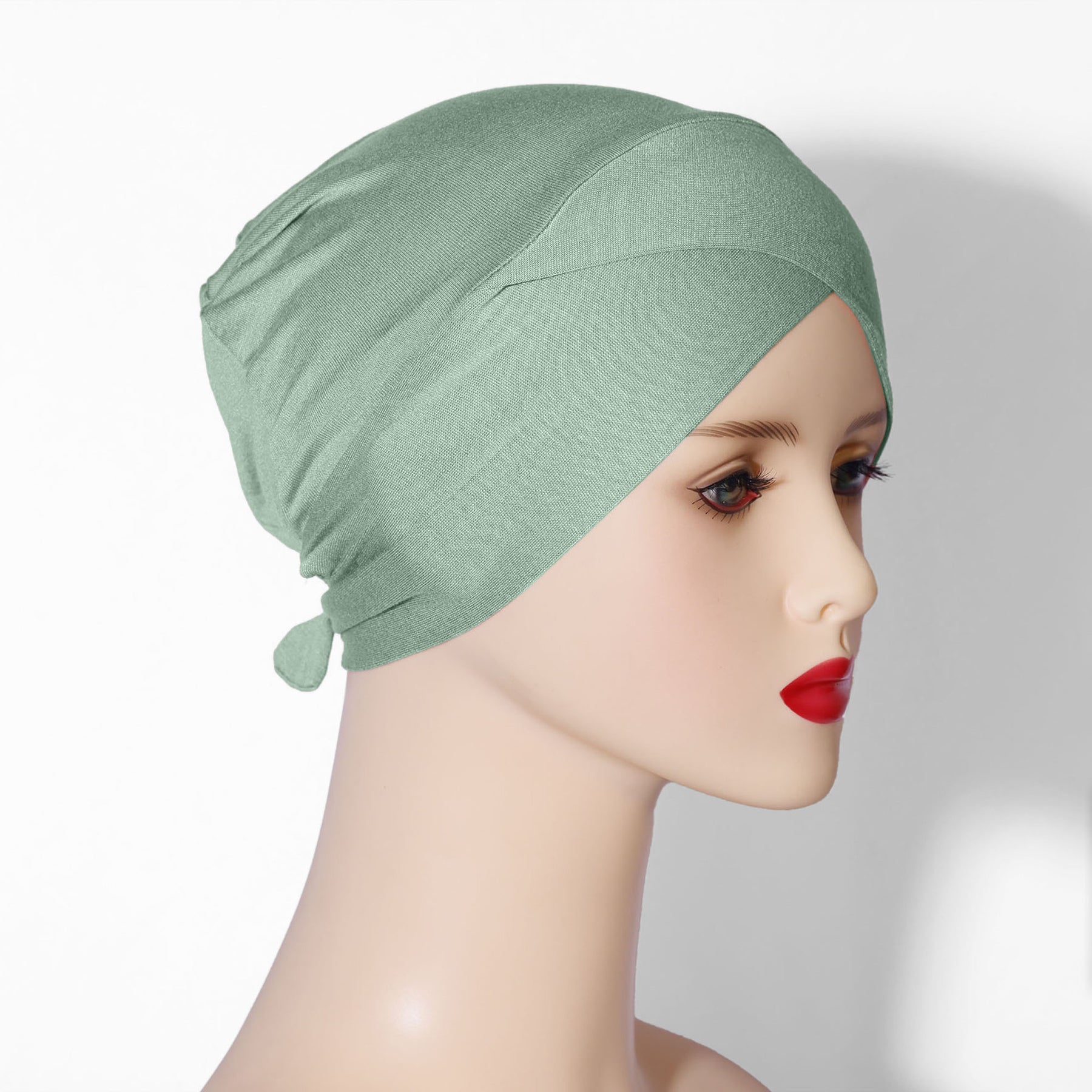 ORU-01  Solid color modal new base cap solid color headscarf