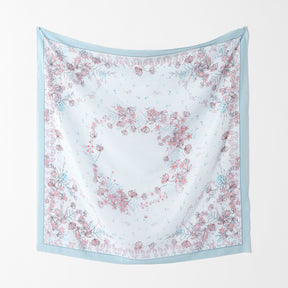 SM013  110*110cm Printed Voile Sun-Shading Square Scarf