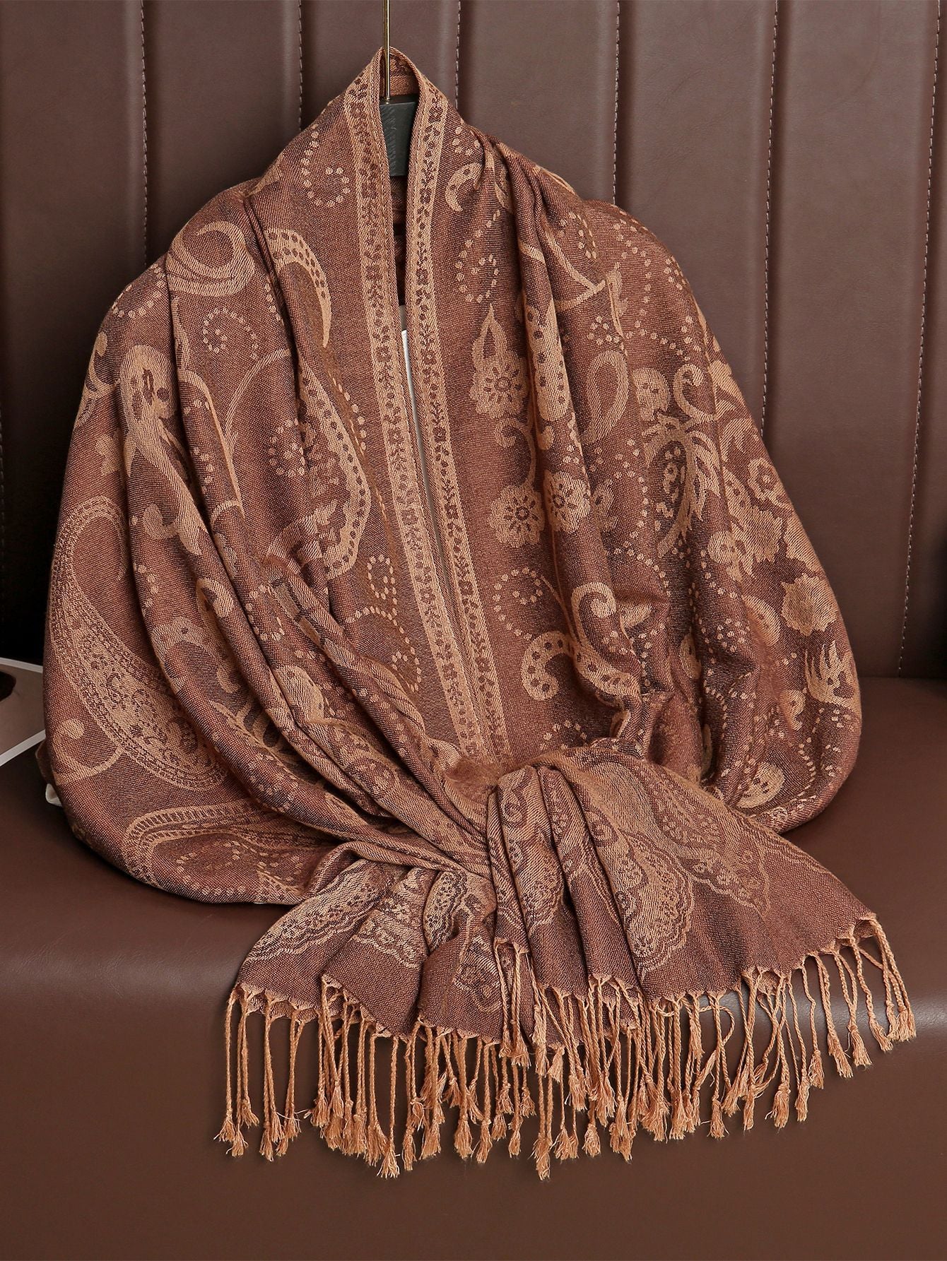 MY12 New style shawl tassel scarf polyester cotton