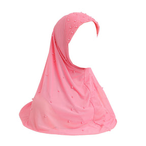 H078 HOT INSTANT HIJAB WITH PEARL