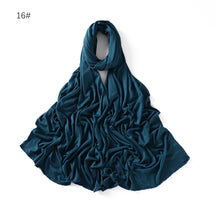 YZ101  Small-Size Plain Mercerized Cotton Jersey Hijab