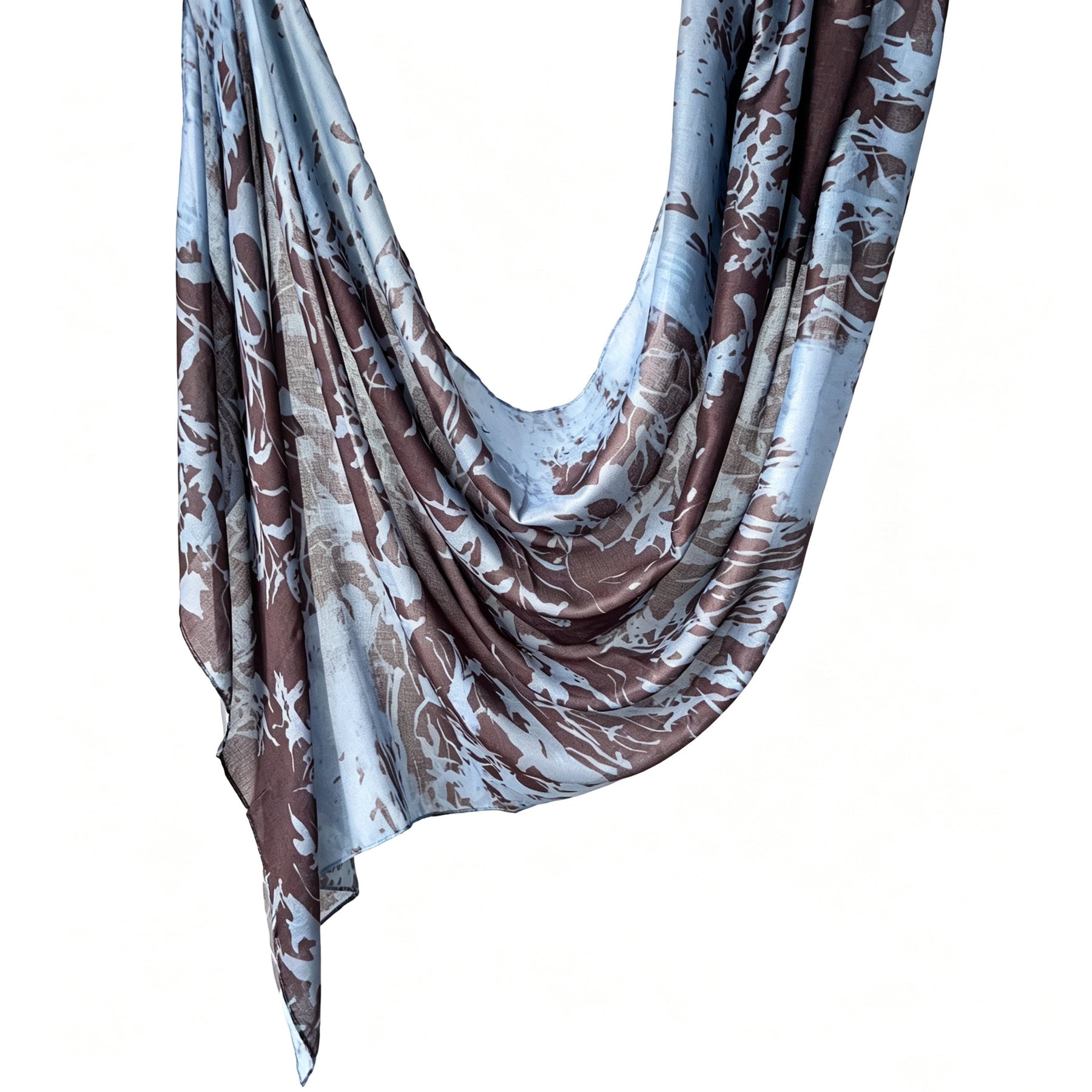 JB030 Printed Double-Sided Polyester Cotton Hijab