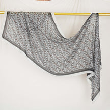 DL002  Double-Sided Modal Printed Single-Stitch Right-Angle Rolled-Edge Hijab
