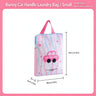 #112-Fine Mesh 3D Handle Pink Car Small （20*30*8cm）