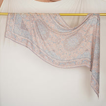 DL002  Double-Sided Modal Printed Single-Stitch Right-Angle Rolled-Edge Hijab