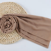 G50 132 colores Hijab de gasa perla