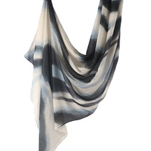 WJ001  Printed Tie-Dye Polyester Long Hijab