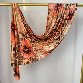 JB021 145GSM Mercerized Cotton Printed Jersey Hijab