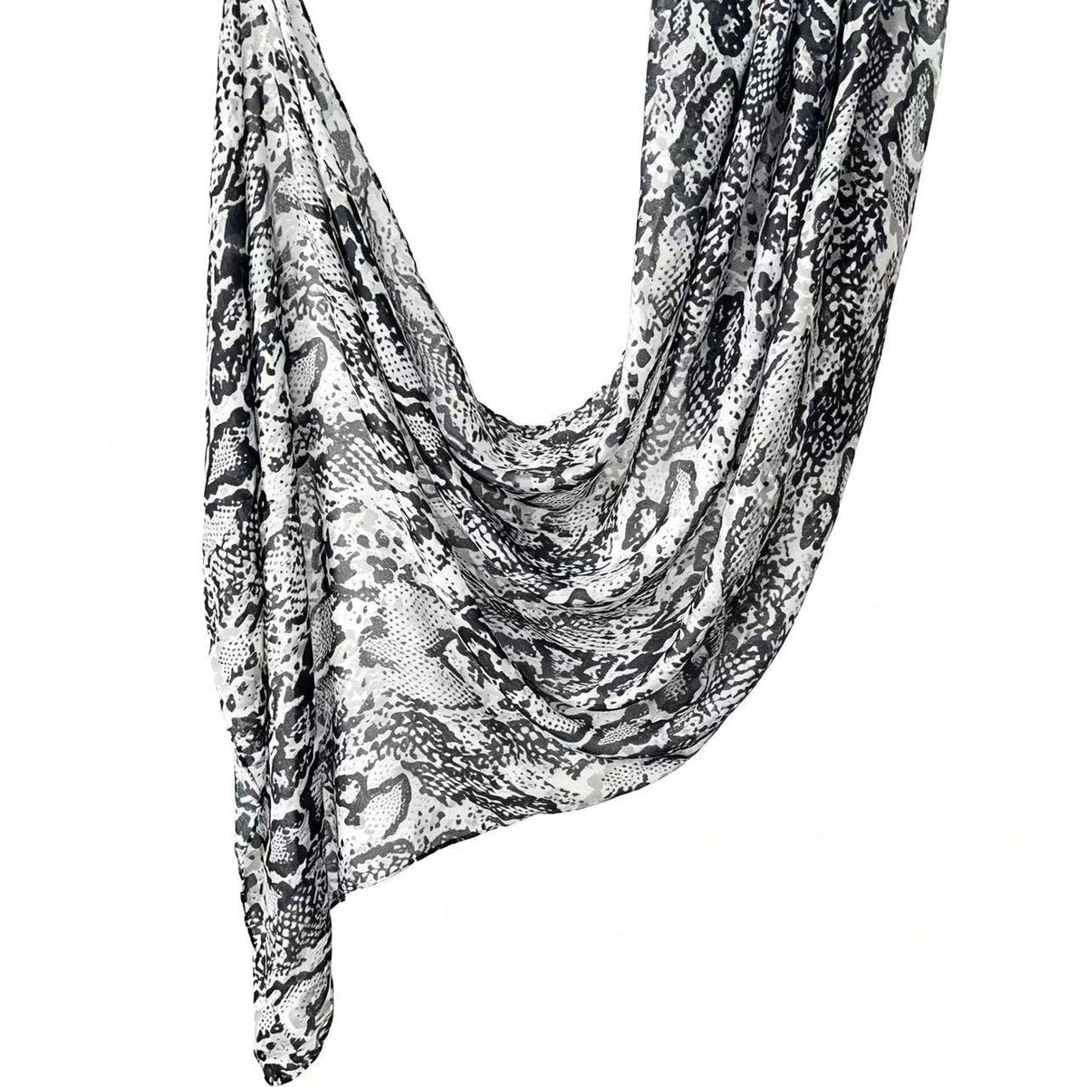 JB030 Printed Double-Sided Polyester Cotton Hijab